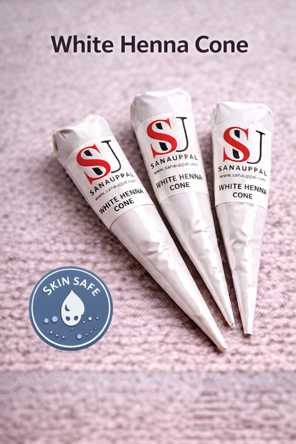 White Henna Cone